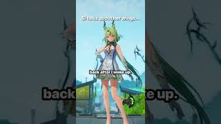 Si talks about her wings #arknightsendfield