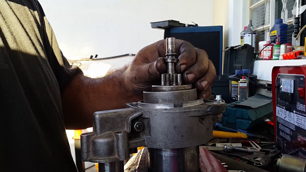 Como Retirar E Recolocar A Trava Do Bendix Impulsor De Arranque