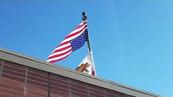 WHAT?! American Flag Upside Down at Torrance Employment Center 