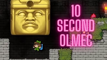 Spelunky 2: 10 Second Olmec