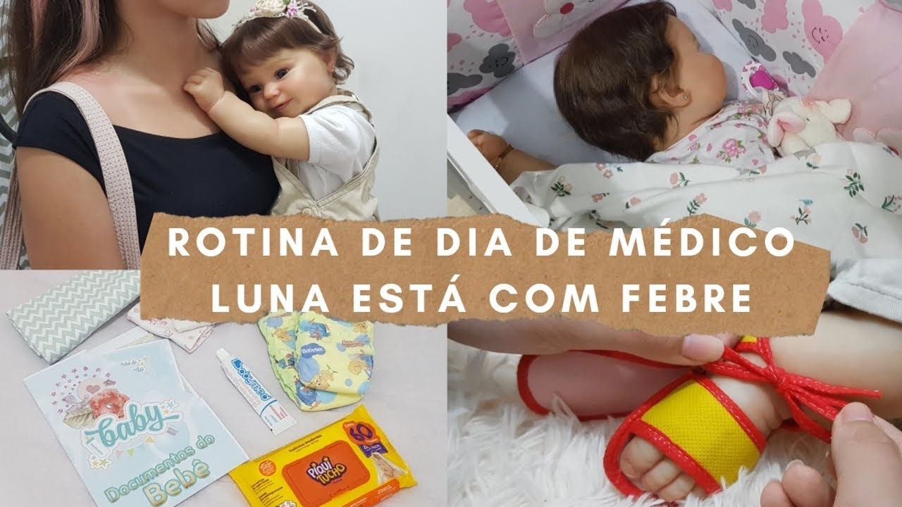 ROTINA COM A BEBÊ REBORN LUNA 