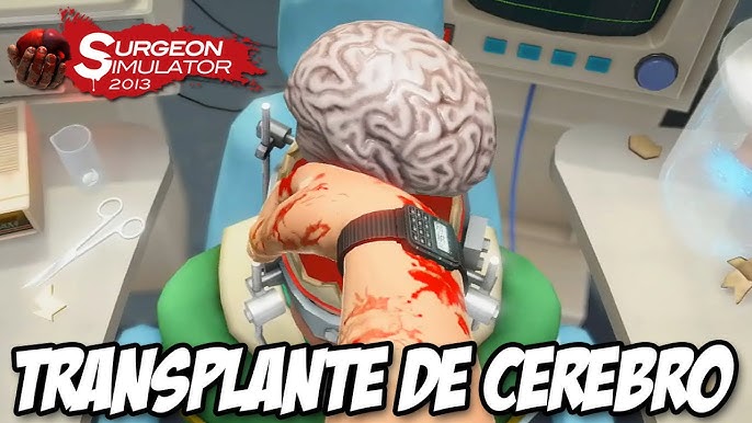 Surgeon Simulator PS4 - Cirurgia no corredor do hospital, PARECE O