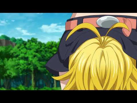 nanatsu no taizai movie - meliodas doing perverted things to elizabeth