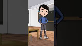 ek ladki ko school nahin chahta Hai🙍♂️🎒 #aicartoon #aishorts #cartoon #schoolboy