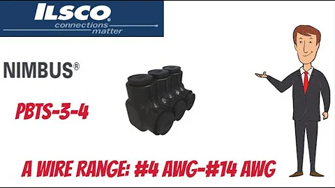 Ilsco PBTS-3-4 Insulated Tap