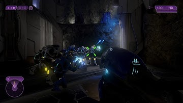 HALO 2 SPAWING ELITES IN CAMPAIGN MOD!!