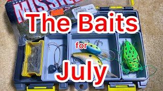 Top Baits for July Bass Fishing