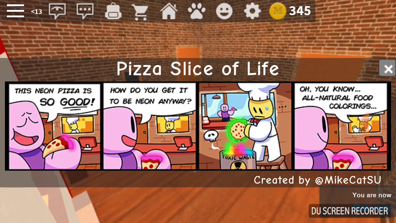 roblox work at a pizza place cat face