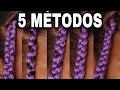 5 FORMAS DE FAZER TRANÇAS BOX BRAIDS SOZINHA