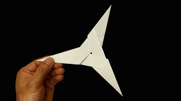 Cách Gấp Phi Tiêu Ninja 3 Cánh Siêu Dễ | How To Make a Paper Ninja 3 Star