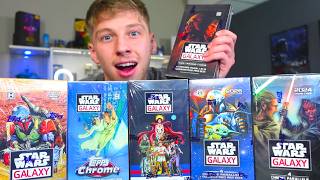 Opening Every Star Wars Galaxy Chrome