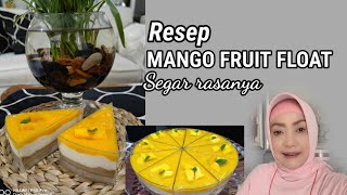 The Mango Fruit Float recipe is really fresh by Nova Nochafalah 137 views 1 year ago 6 minutes, 33 seconds