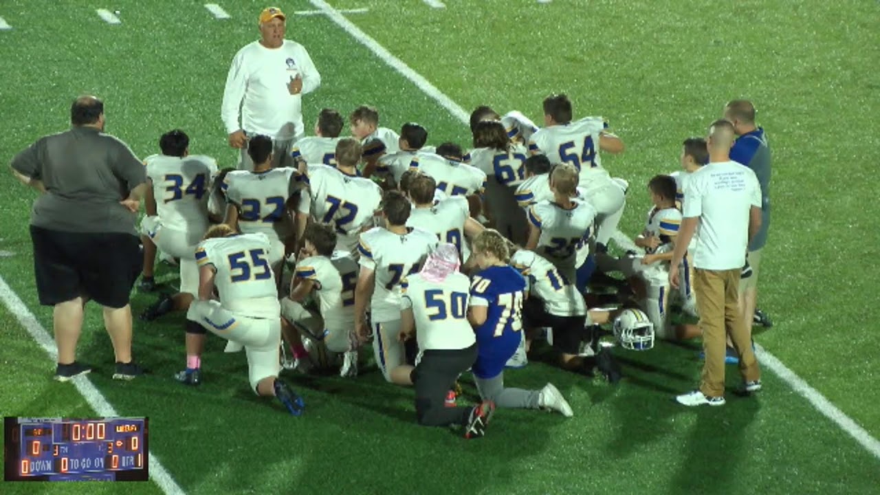 GP Junior Football Game Thursday, Oct 7, 2021 630pm YouTube