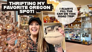 THIS IS WHY IT'S MY FAVORITE SPOT IN OREGON! | Finding Valuable Vintage & Antiques | Thrift With Me!