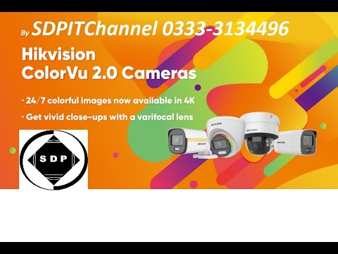 Hikvision ColorVu Camera installation | Hikvision Color Camera | cctv ...