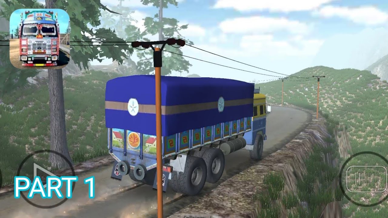 Indian Truck Driver Simulator/Mobile Gameplay-Level 1-Part 1/Rabbis