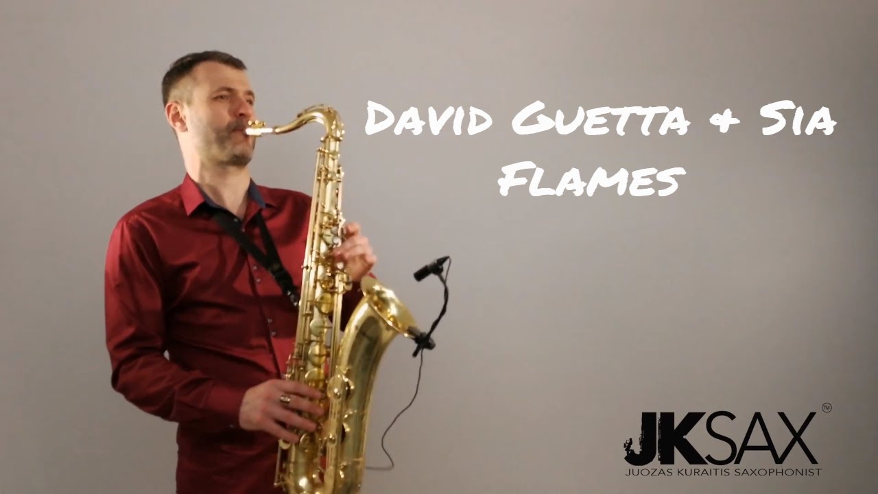 David Guetta & Sia - Flames [Saxophone Cover] by JK Sax