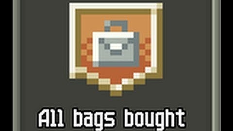 How To Get All Bags Bought Badge In Pixel Dungeon