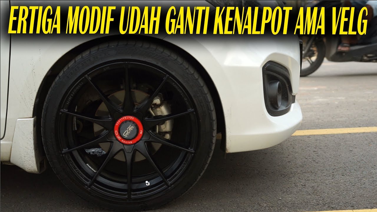 Velg OZ ZX045 Ring 18 Pasang Di Suzuki Ertiga Modifikasi Udah