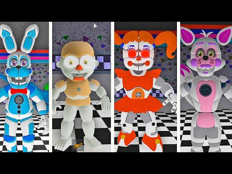 21 Animatronics Funtime De Graca No Roblox Circus Baby S Pizza World Roleplay Youtube - download 21 animatronics funtime de graca no roblox circus baby s