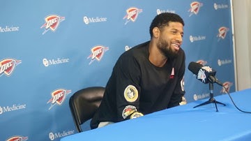 OKC Thunder Exit Interview (2018-2019) - Paul George
