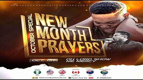 OCTOBER SPECIAL NEW  MONTH PRAYERS// [GOD HAS SETTLED IT - DAY 3] || NSPPD || 1ST OCTOBER 2025