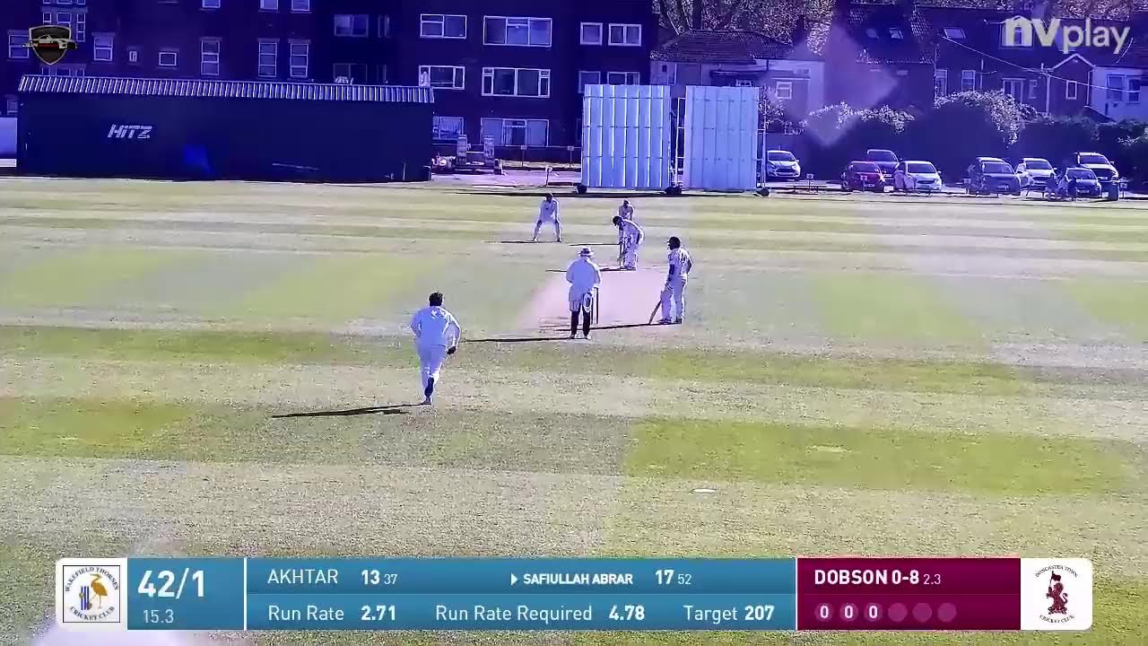 Doncaster Town CC 1st XI v Wakefield Thornes 1st XI