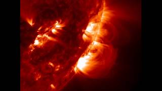 NASA SDO - Spiraling Loops