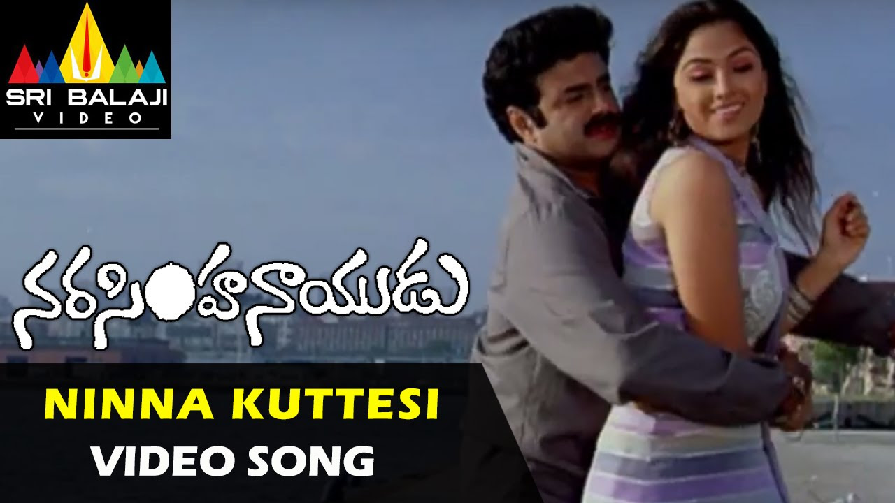 Narasimha Naidu Video Songs  Ninna Kuttesinaadi Video Song  Balakrishna Simran  Sri Balaji Video