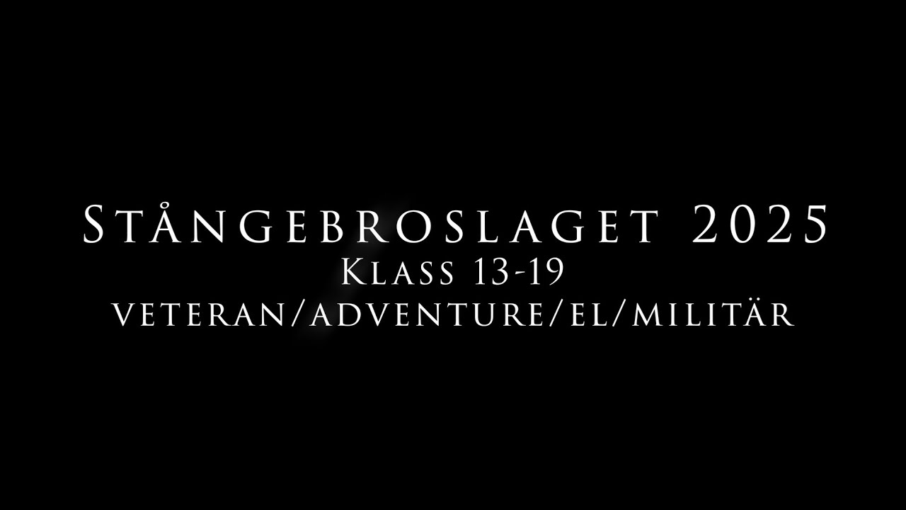 Stångebroslaget 2025 Veteran