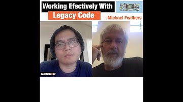 Working effectively with legacy code with Michael Feathers | video teaser