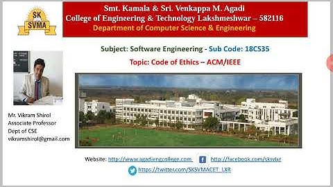11. Ch-1 L-1 Code of Ethics - ACM/IEEE