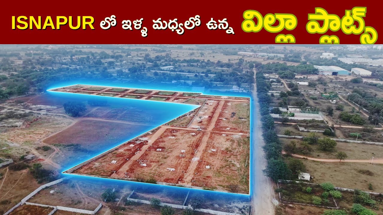 Luxury Villa Plots in Isnapur | Premium HMDA & RERA Approved Gated Community | Book Now!