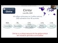Using ClinVar to Share Germline & Somatic Variant Classifications from Clinical Genomic Testing