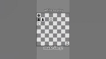 Checkmate in 3 Moves! ♟️ Can You Solve This? #Chess #ChessPuzzle #Checkmate #chessmastermind #chess