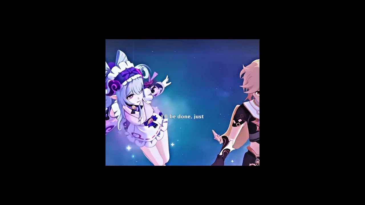 This genshin impact cutscene is so cool - Wrap me in plastic edit