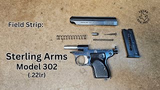 Field Strip: Sterling Arms Model 302 - .22 LR pocket pistol disassembly