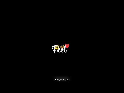 Tujhse Mera Ye Dil Nahi Bharta WhatsApp Status || Love Status || Black Screen WhatsApp Status🖤👌||