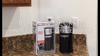 Review Black & Decker Single Serve Coffee Maker Machine CM618 I LOVE IT! 