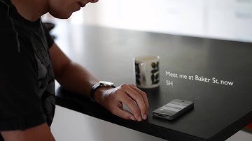 Sherlock TV Series Text Message Effect