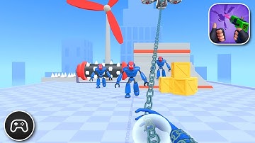 Tear Them All: Robot Fighting - Gameplay Walkthrough Part 1 - Game Levels 6-10 (iOS, Android)