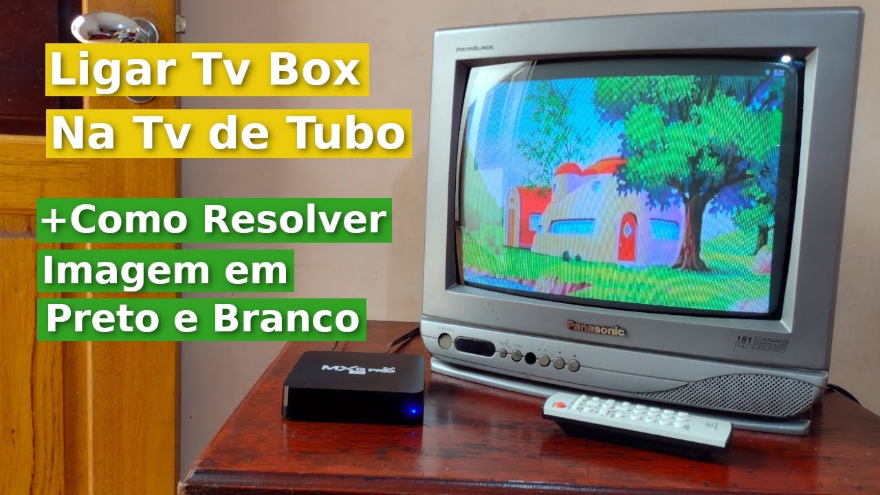 COMO USAR XBOX ONE NA TV DE TUBO (TV ANTIGA) 