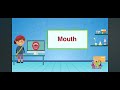كلمات عربي انجليزي فم  