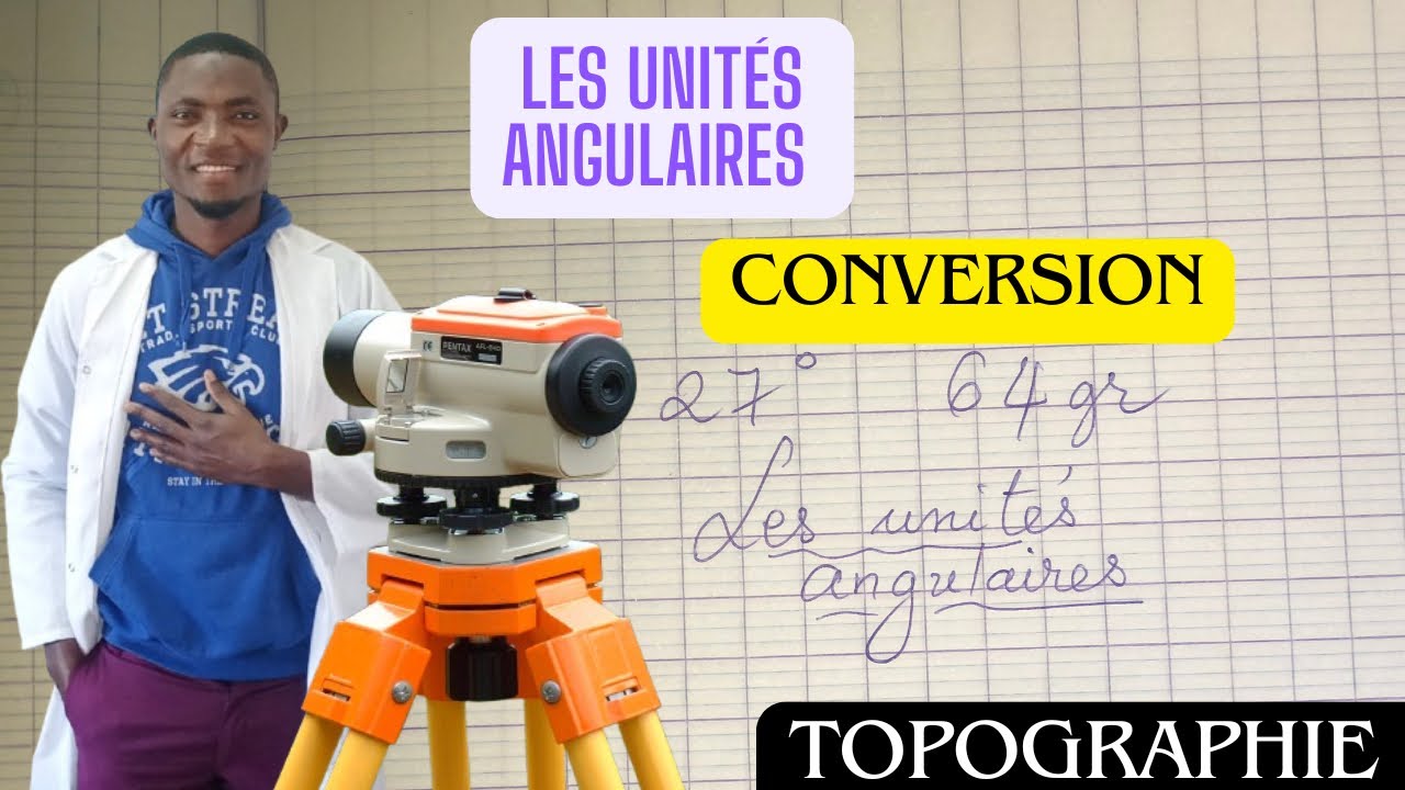 Degré et le Grade en topographie.#genie_civil #urbanisme  #topographie