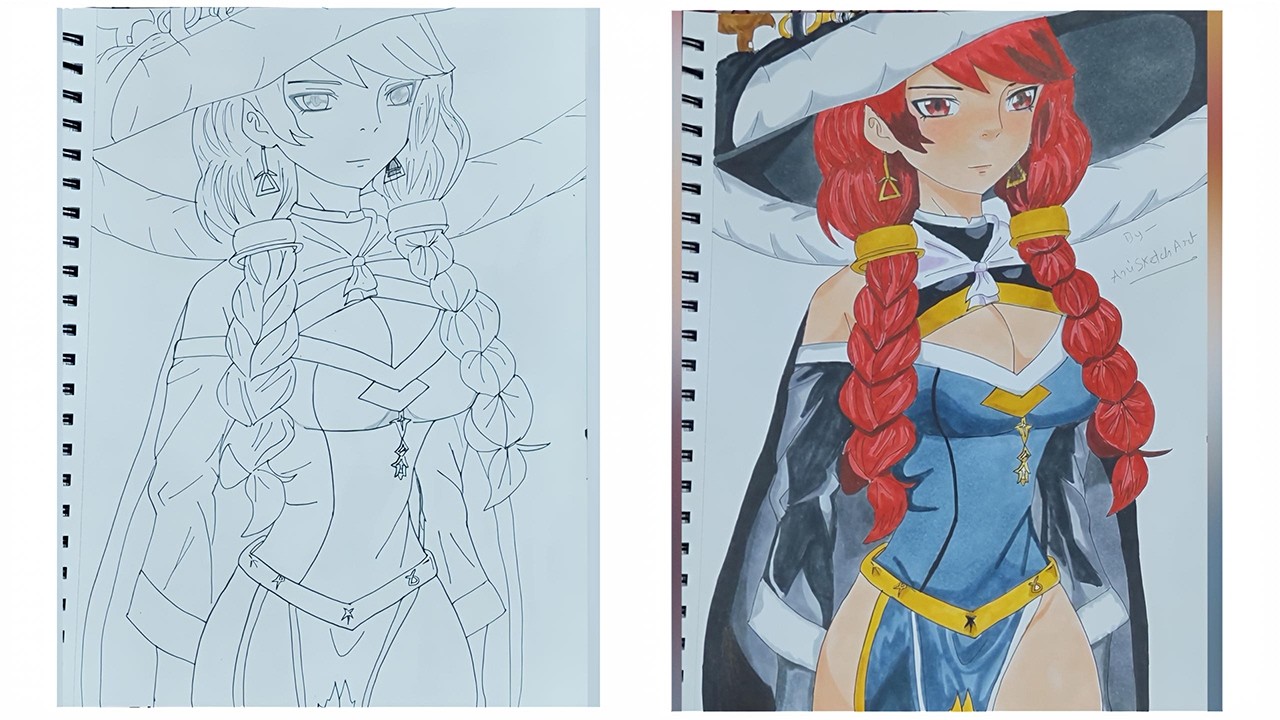 Drawing Irene Belserion from Fairy Tail part 2 (Day 7)  #fairytail #fairytailguild #anime