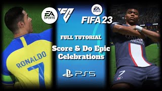 Master the Epic Last-Minute Celebration: FIFA 22 & 23 Tutorial | Next Gen Consoles Only 4K HD