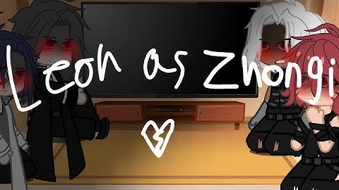 Dark fall reacts to Leon as zhongli + nergal as childe (childe x zhongli)