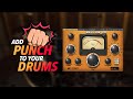 3 COMPRESSION TRICKS to add PUNCH to your Drums with the WAVES H-COMP