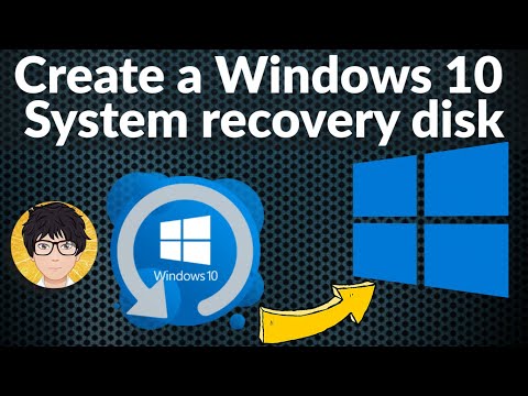 Create a Windows 10 system recovery disk 🔥🔥🔥
