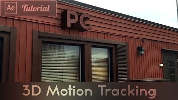 3D Motion Tracking - After Effects CC Tutorial